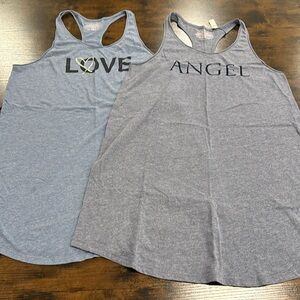 Set of 2 size large Victorias Secret sleep shirts